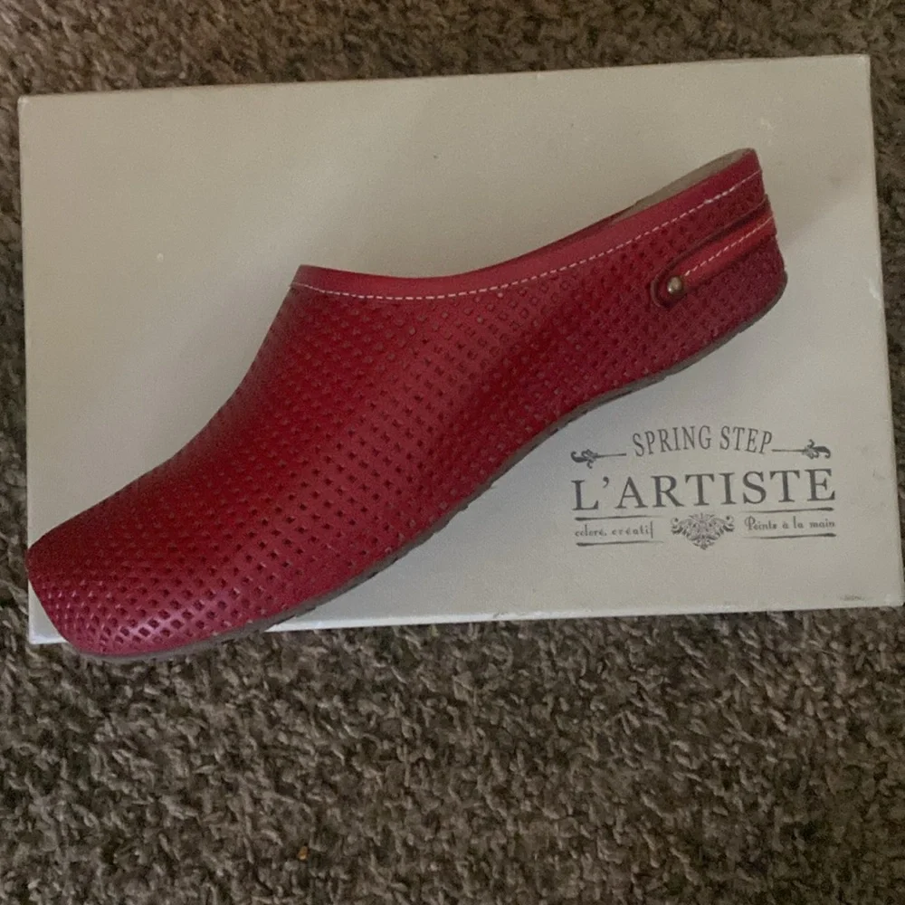 L’artiste red mules - Picture 2 of 6